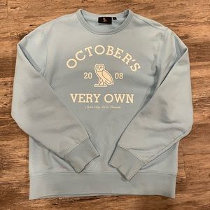 OVO crewneck collegiate rare baby blue